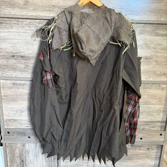 Spirit Halloween Scarecrow Shirt Men’s M Great Preworn Condition - Picture 7 of 8